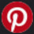 Pinterest icon and link to the Pouring Rain Page on the Pinterest Platform.